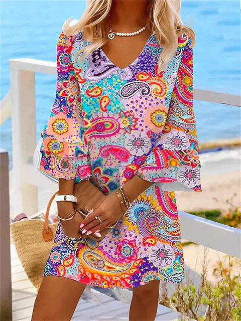 Vestido Floral Fiesta de Verano - Vestiria