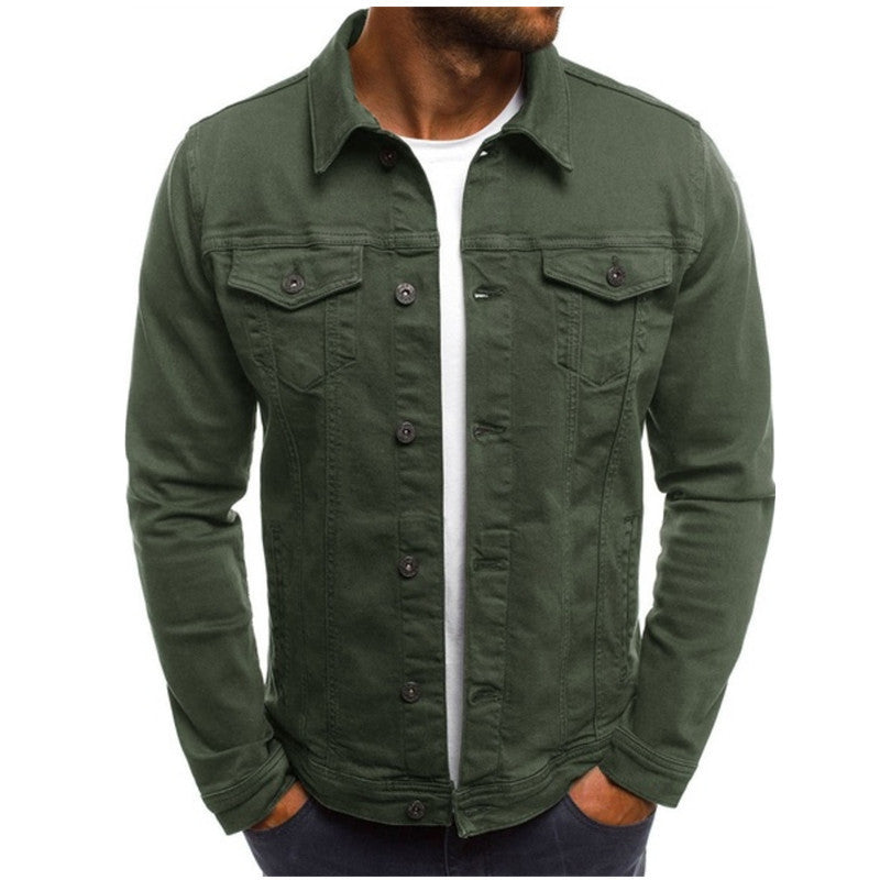 Chaqueta jeans cómoda hombre amplia - Vestiria