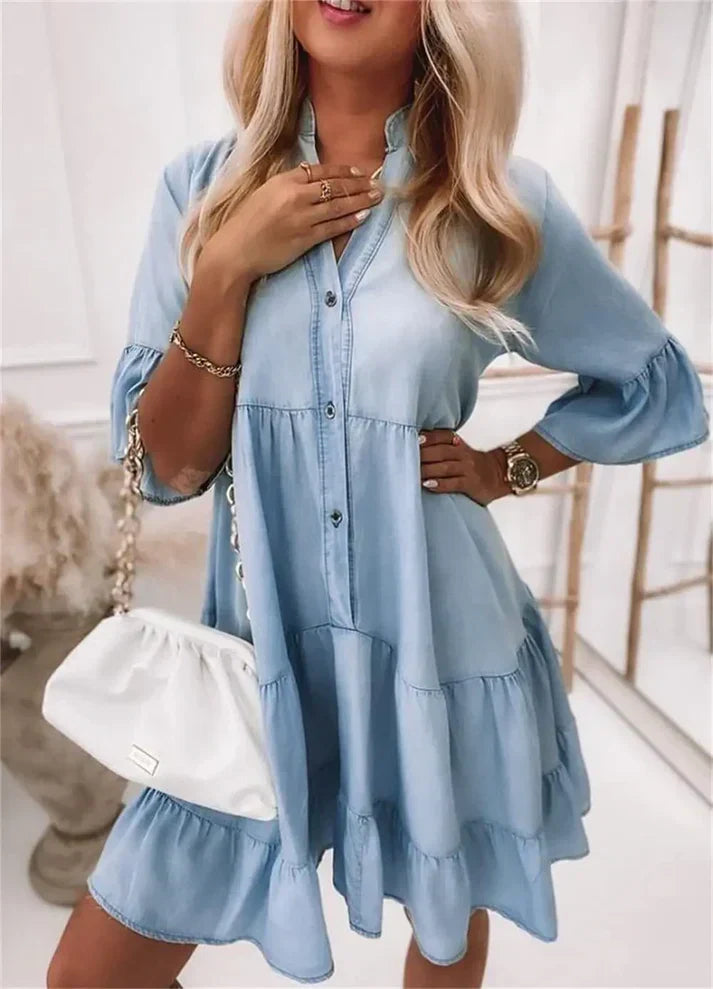 Vestido Verano Ligero con Encajes - Vestiria