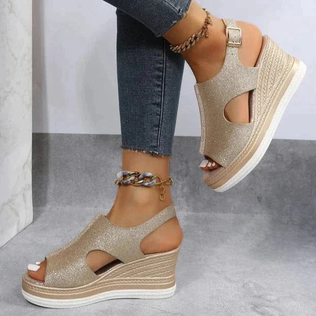 Sandalias de Verano Confortables con Cuña