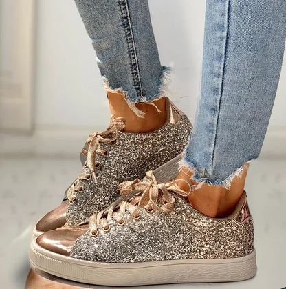 Zapatos de Noche Brillantes Mujer