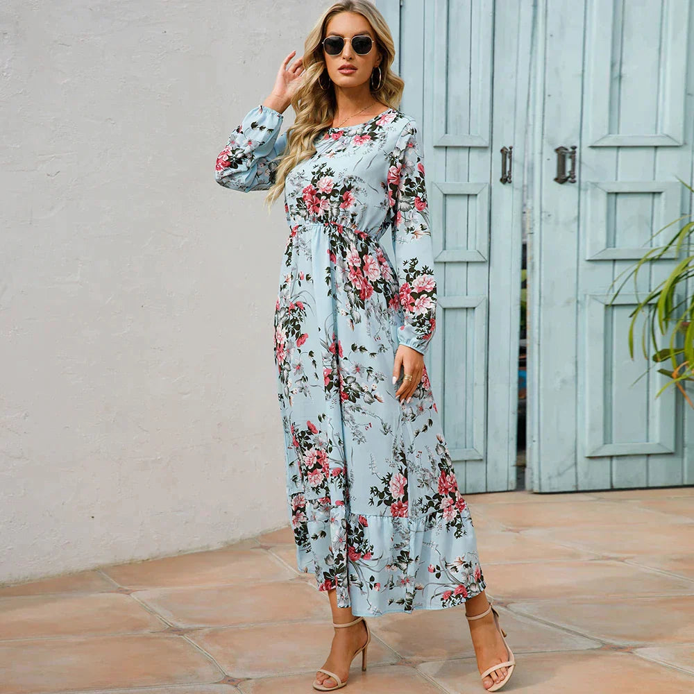 Vestido Florado Mujer Estilo Actual
