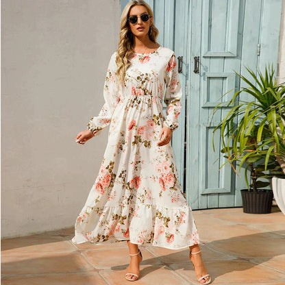 Vestido Florado Mujer Estilo Actual