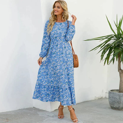 Vestido Florado Mujer Estilo Actual