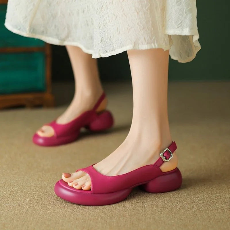 Sandalias Tacón Alto Verano Mujer - Vestiria