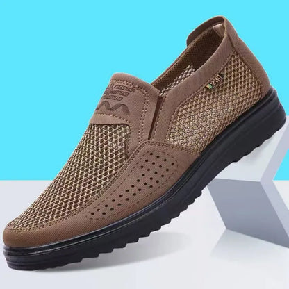 Mocasines Hombre Piel Respirable