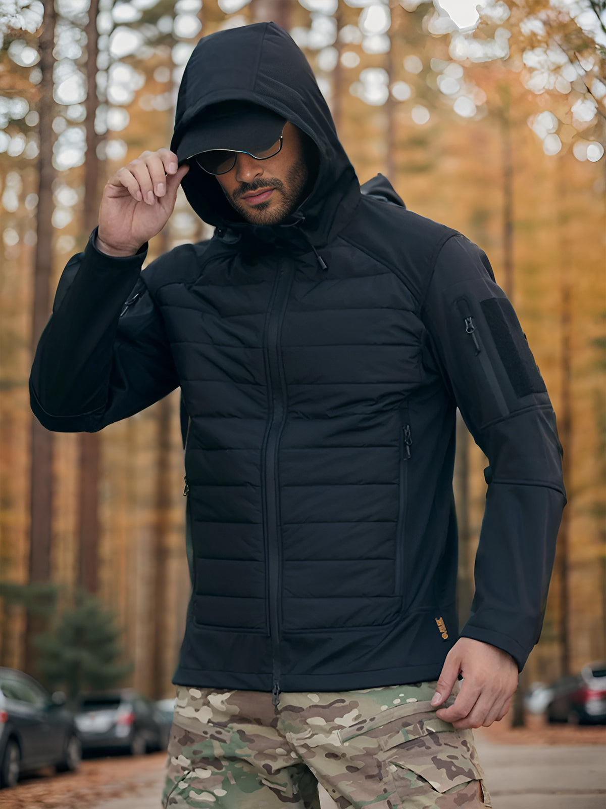 Chaqueta Impermeable Deportiva Aislada