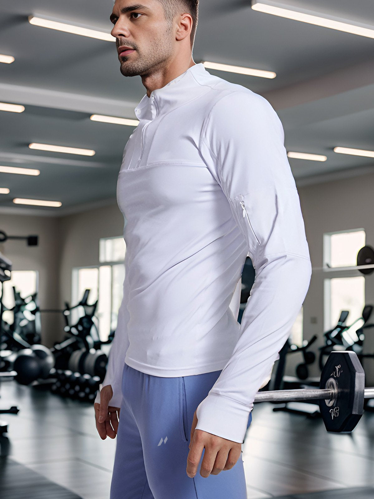 Camisa Deportiva Manga Larga Secado Rápido