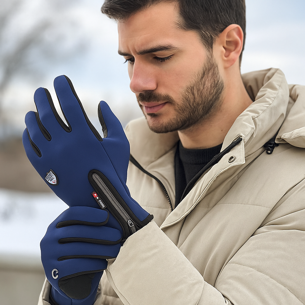 Guantes Táctiles Calientes para Hombre Invierno - Vestiria