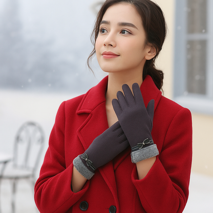 Guantes Invierno Mujer Táctiles Cálidos