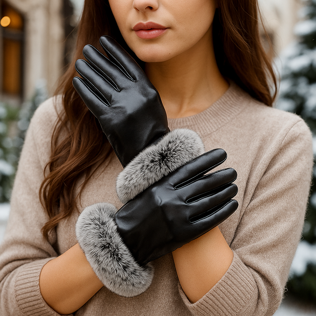 Guantes Mujer Invierno Suaves y Calientes