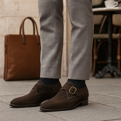 Zapatos Hombre Monk Strap Elegantes