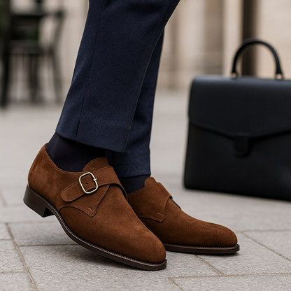 Zapatos Hombre Monk Strap Elegantes - Vestiria