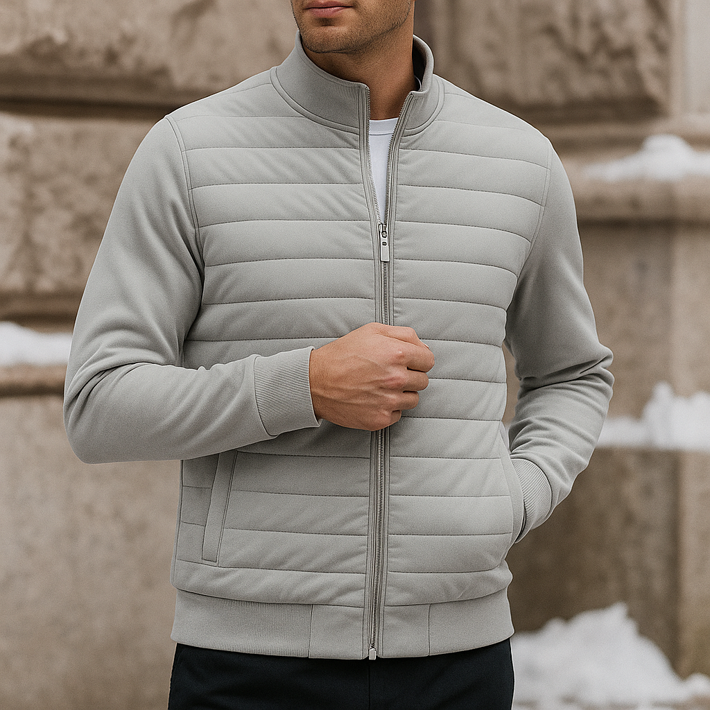 Chaqueta Hombre Acolchada Impermeable Deportiva