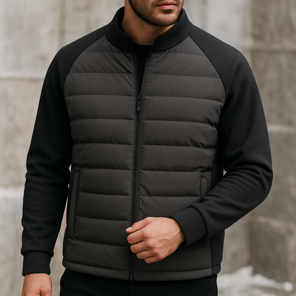 Chaqueta Hombre Acolchada Impermeable Deportiva