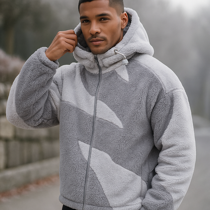 Chaqueta Hombre Piel Afelpada Cálida - Vestiria