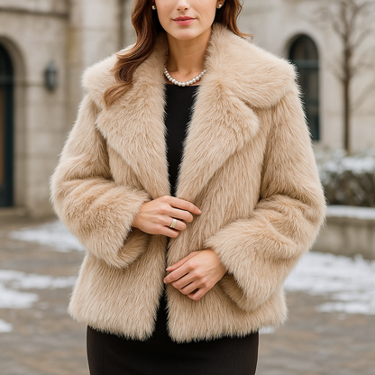 Chaquetón Mujer Peluche Suave Aurélie