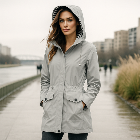 Chaqueta de lluvia mujer impermeable Irvette - Vestiria