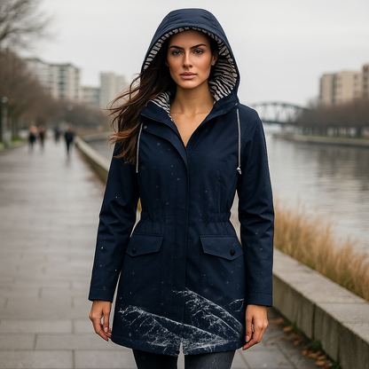 Chaqueta de lluvia mujer impermeable Irvette