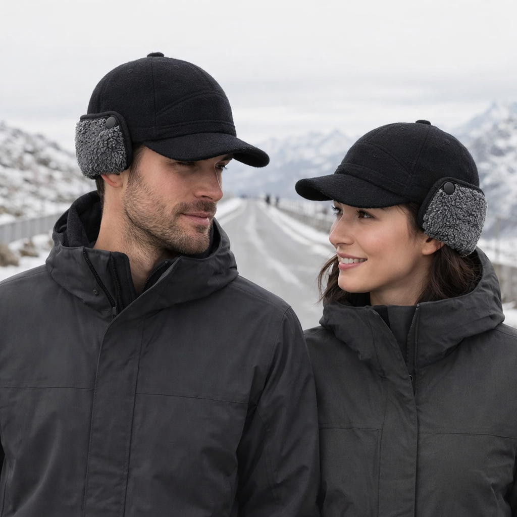 Gorra Invierno con Orejeras Acogedora - Vestiria