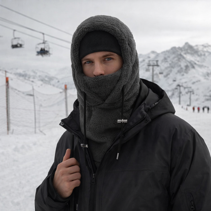 Máscara de nieve forro polar abrigadora