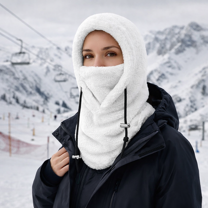 Máscara de nieve forro polar abrigadora