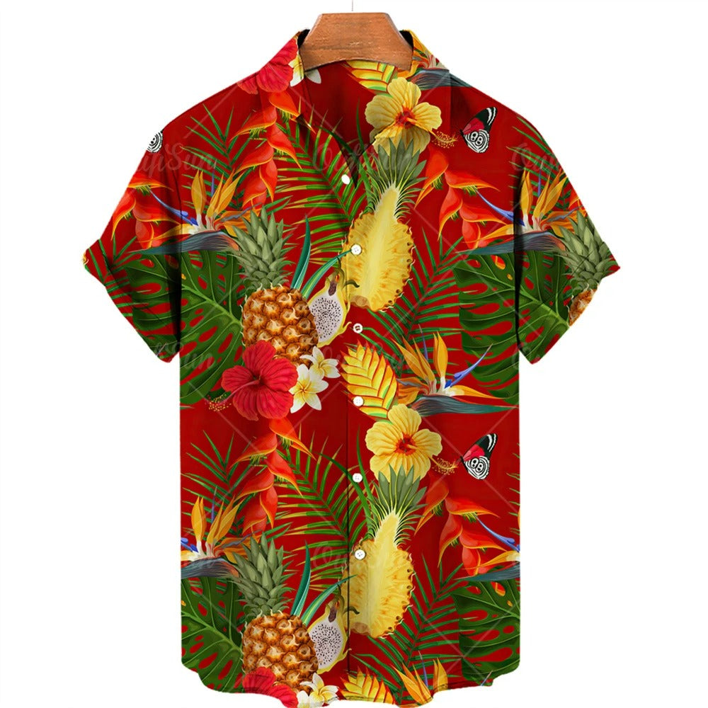 Camisas Aloha Estilo Hawaiano