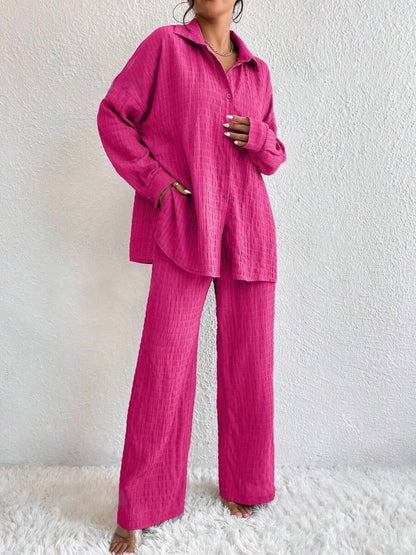 Conjunto Mujer Elegante Blusa Pantalón Formal