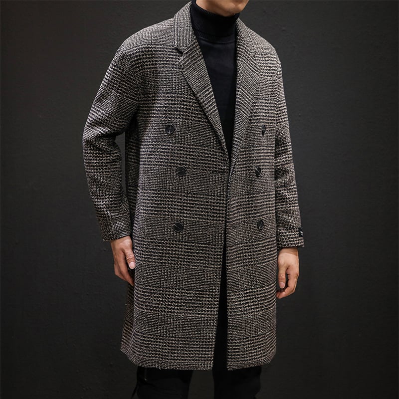Chaquetón Hombre Lana Clásico Elegante - Vestiria