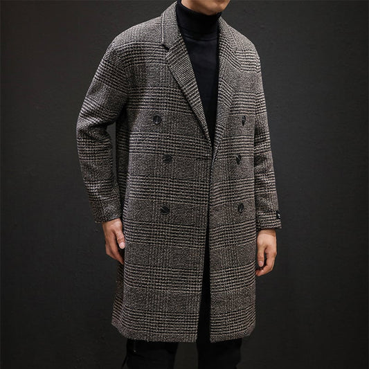 Chaquetón Hombre Lana Clásico Elegante - Vestiria