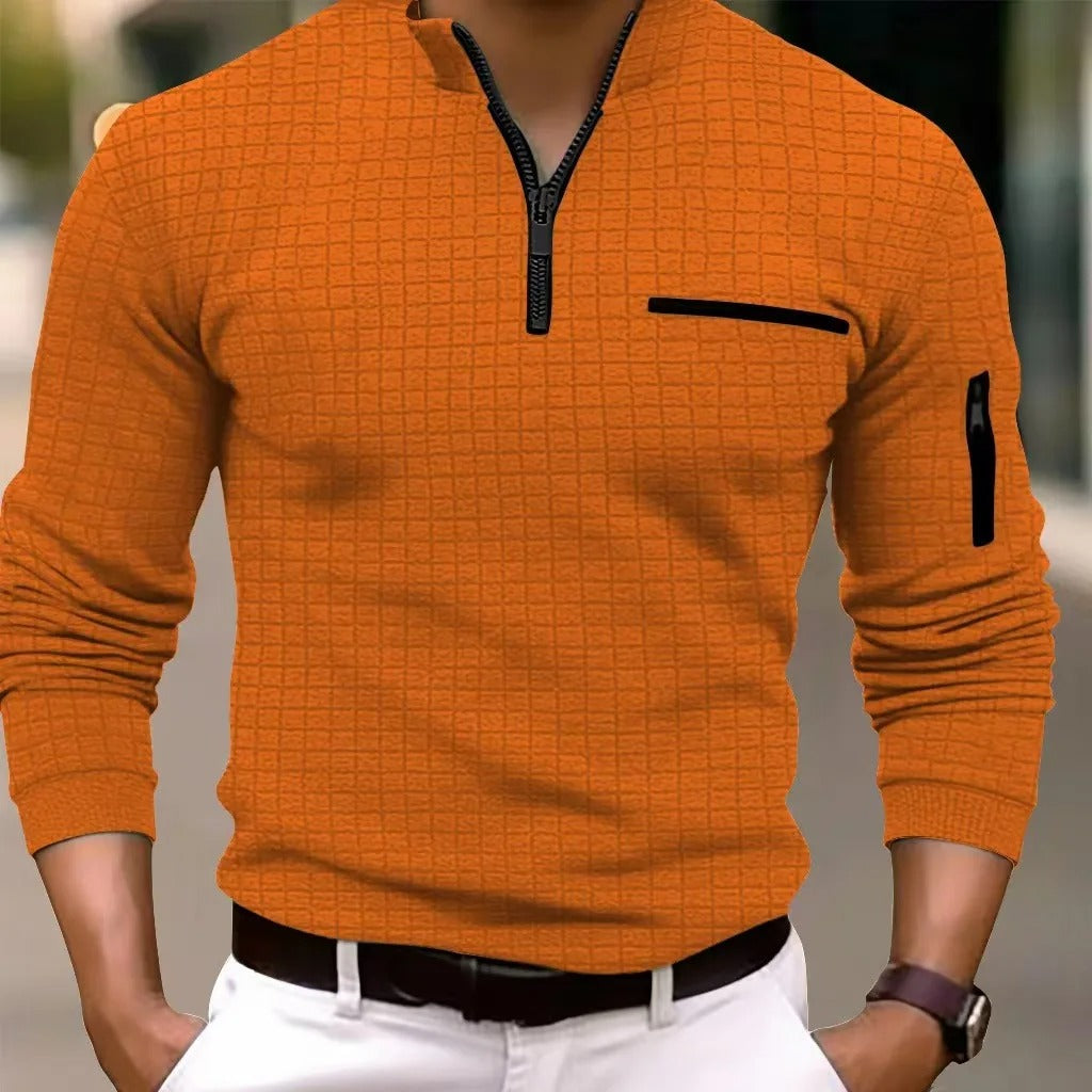 Camisa Cuadros Estilosa Manga Larga