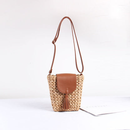 Bolso de mano tejido manual para mujer – Estilo Boho