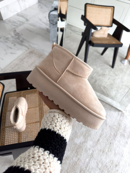 Botas Mujer Plataforma Suela Gruesa Elevadas