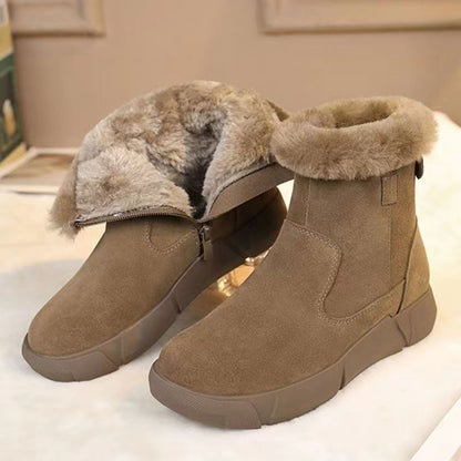 Botas Mujer Pelo Con Forro Polar Caliente - Vestiria