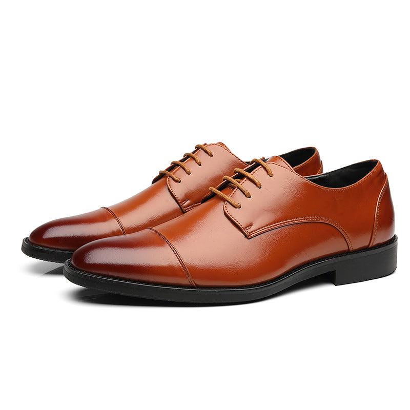 Zapatos Hombre de Piel Clásicos con Cordon