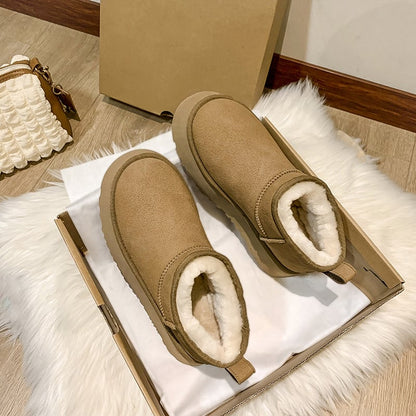 Botas Mujer Piel Interior Aislante