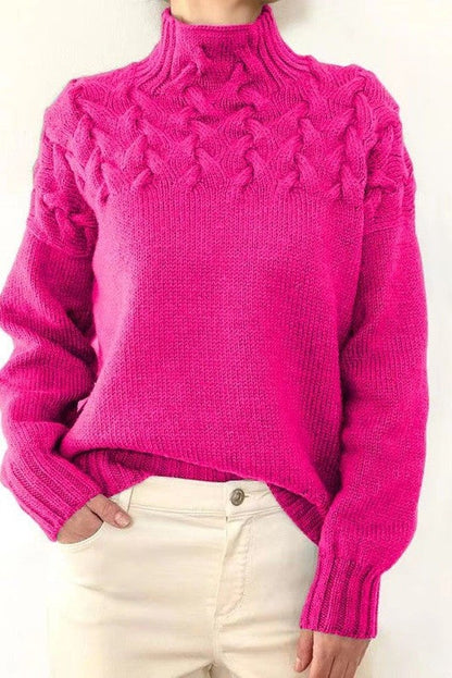 Jersey Cuello Alto Suave - Vestiria