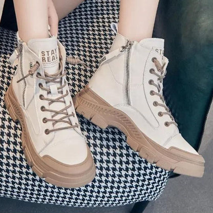 Zapatillas Deportivas Mujer Altas Elegantes - Vestiria