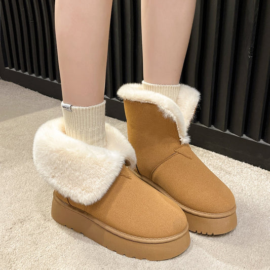 Botas Mujer Invierno Pelo Suave - Vestiria