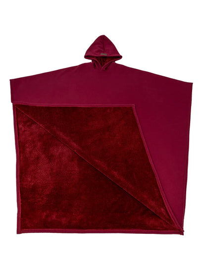 Manta Polar Con Capucha Suave Unisex