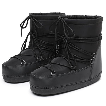 Botas Mujer Impermeables Acolchadas Invierno
