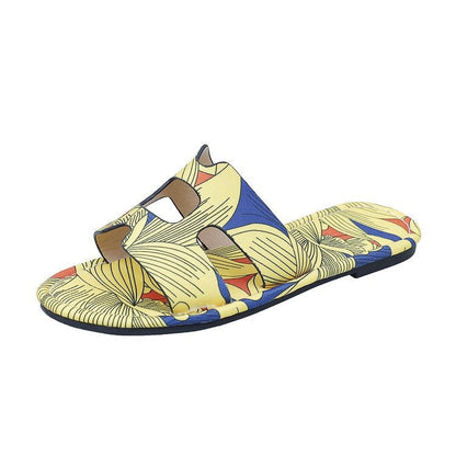 Sandalias Mujer Verano Coloridas Florales