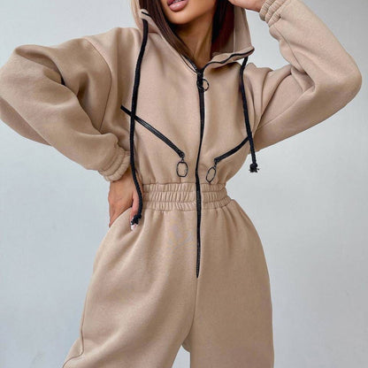 Sudadera Capucha Cinturón Deportiva