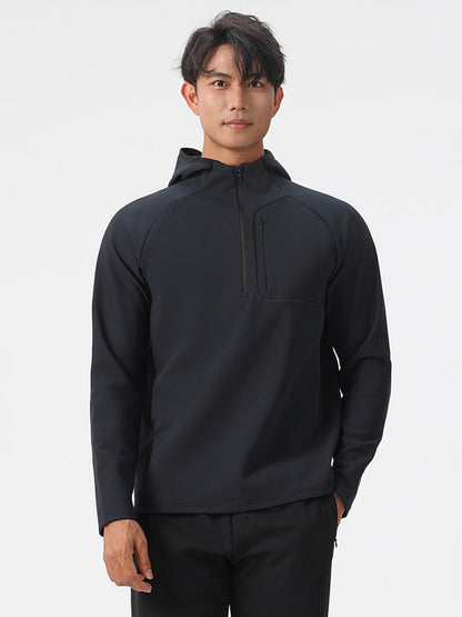 Sudadera Deportiva con Capucha y Cremallera