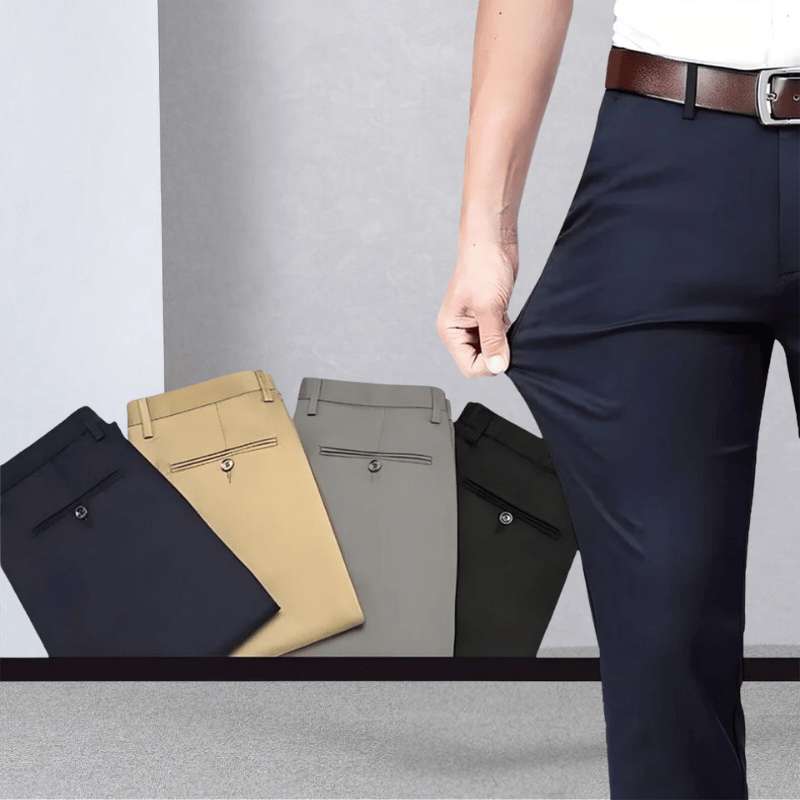 Pantalones Hombre Elásticos Cómodos - Vestiria