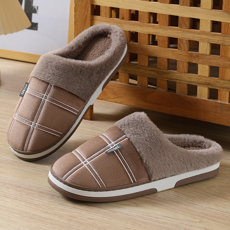 Pantuflas Hombre Peluche Suaves Renlor - Vestiria