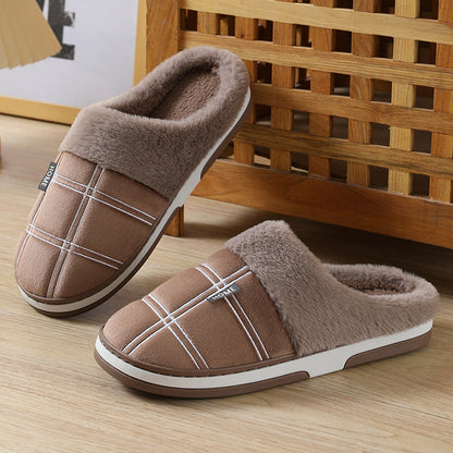Pantuflas Hombre Peluche Suaves Renlor - Vestiria