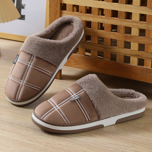 Pantuflas Hombre Peluche Suaves Renlor - Vestiria