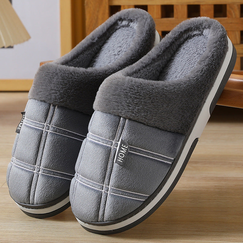 Pantuflas Hombre Peluche Suaves Renlor