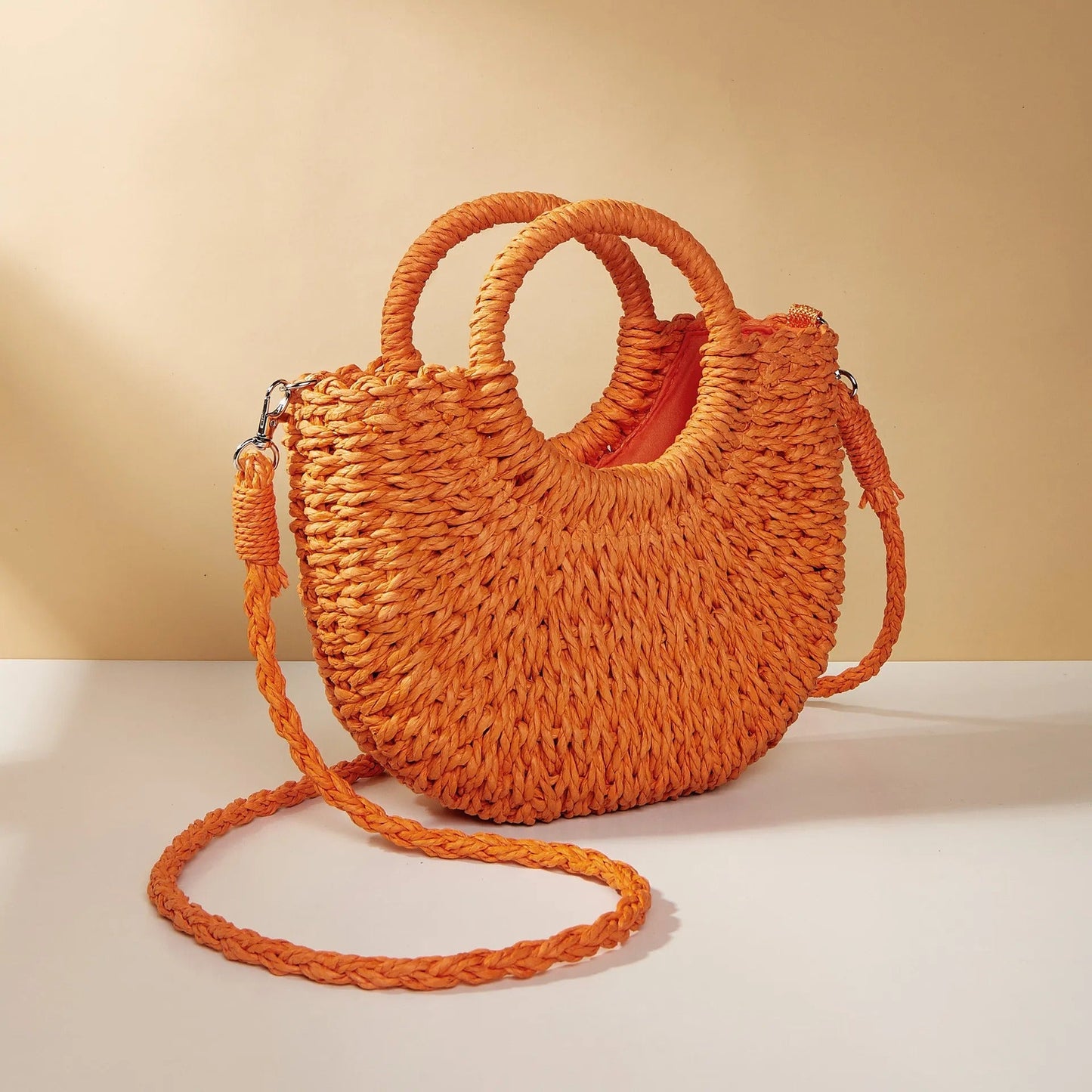 Bolso de playa mujer con asas gruesas